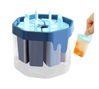 Molde para tarta de hielo, fácil desmolde, 8 cavidades | Máquina de hielo de agua, para congelador, uso doméstico: cocina, apartamento, bebidas, restauración, leche, frutas