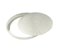 Molde Para Tarta De Lata Perforada Gobel Con Base Extraíble 20cm Profesional