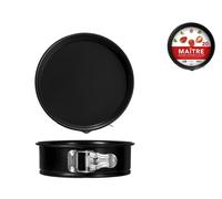 Molde Para Tarta Home Con Fondo Antiadherente 'maitre' Negro Cm 20