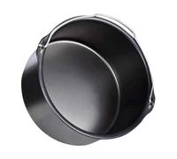 Molde para tarta - Molde antiadherente | Molde para Air Fryer de acero al carbono alimentario, perfecto para tartas, pizzas, pan, tartalletas, gasa y pasteles, accesorio Air Fryer