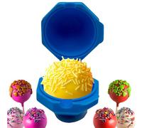 Molde para tartas, 6 cavidades, fácil y para postres perfectamente formados, 1.97 x 1.57 x 1.65 pulgadas, silicona antiadherente con función de fácil liberación, chocolate, galletas, bolas de