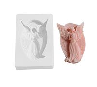 Molde para tartas de ángel de oración, hecho a mano, para hornear, chocolate, postre, boda, herramientas para hornear