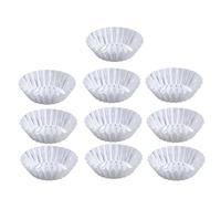 Molde Para Tartas De Huevo De Aluminio Reutilizable 36Pcs Antiadherente Para Hornear Tartaletas Y Postres - TamañO 7X7X2.4Cm