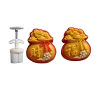 Molde para tartas de luna, 2/4 piezas con cavidades de 50 g, 75 g para hornear bollería, albóndigas, fácil de usar