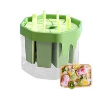 Molde para tartas Pop - 8 cavidades antiadherentes, desmolde, moldes de hielo para helados, para congelador, uso doméstico: cocina, apartamento, bebidas, restauración, leche, frutas