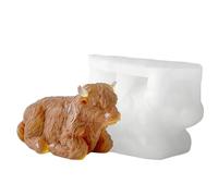 Molde para vela en - sl orma de 3D, sturdy, high-performance, Decoraciones silicona reutilizables y, bonitas, Moldes jabón animales | Multipurpose Outdoor Indoor Utility durable