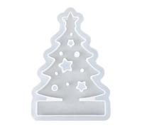 Molde para velas - Artesanía de silicona, molde de resina epoxi, moldes para velas de té, soporte para velas de árbol de Navidad, kit de manualidades de yeso para adultos, estudiantes, planificadores