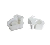 Molde para velas de conejo de Pascua, molde para manualidades, decoración de yeso decorativo de Pascua