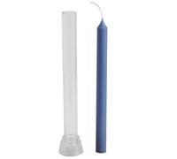 molde para velas de pilar - forma de de poste largo, tubo de fundición de PC, herramienta para fabricar velas transparentes, accesorio artesanal de aromaterapia reutilizable | equipo para dar for