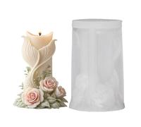 Molde para velas - Molde de Yeso 3D de Cola de con Flor, para Principiantes Artistas Aficionados Creación Bisutería | para artistas principiantes, profesores de arte, aficionados al bricolaje, am