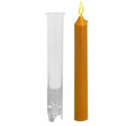 Molde para velas perfumadas, forma de silicona flexible, larga, plantilla de resistente al calor para hacer cónicos, velas decorativas de mesa para, bodas, vacaciones y ambiente