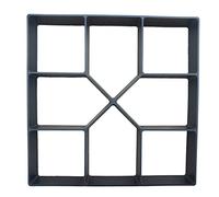Molde Pavimento,Moldes para pavimentos 1 UNIDS Pavimentación manualmente Ladrillo de cemento Moldes de hormigón DIY Molde de molde de plástico for decoración de jardín de cemento(40x40 Tiles)