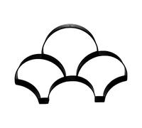 Molde Pavimento,Moldes para pavimentos DIY Pavimento de plástico Concreto Hormigón Stepping Piedra Molde de Cemento Pavimentación Camino Molde(53X35cm)