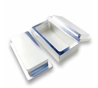 Molde Pre Prensa de Rosin Rectángulo de 4 cm x 9 cm, Rosin Pre Press Mold Metálico para Extracción de Rosin Sin Solvente DIY