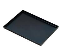 Molde profesional de chapa azul para paredes fruncidas 60 x 40 x 3 cm para pizzas