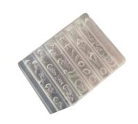 Molde profesional de silicona para uñas, diseño de acento de aniaml de mar, flexible, reutilizable, herramienta de manicura para uso doméstico y salón de belleza, limpieza rápida, molde de escultura