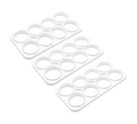 Molde Raviolis 3 Piezas Cuadradas Corazón 8 Huecos Herramientas de Pasta | Molde de Raviolis Para Principiantes Hombres Aficionados Ama De Casa Mujeres Reuniones Familiares B