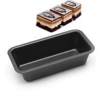 Molde rectangular de acero al carbono de 5 pulgadas para pan tostado, bandeja sin horno, compatible con hornos convencionales