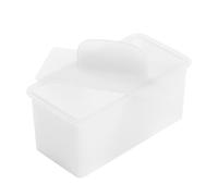 Molde rectangular para rollo de arroz a presión, diseño de forma ligera, de alimentos de liberación rápida, accesorio de estilo japonés semántico profundo, carcasa transparente de material