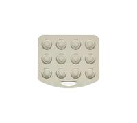 Molde redondo antiadherente para pasteles Wilton Daily Delights de 12 cavidades