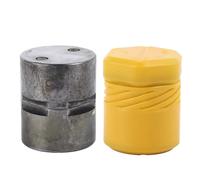Molde redondo con forma de cabeza de calabaza para pulseras, de acero inoxidable con superficie antiadherente.