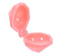 Molde Redondo para Cake Pops de Abs Antiadherente Rosa para Cumpleaños | 4,5 X 4x3cm, Tapa Incluida, Fácil Desmolde y Limpieza, para Repostería Casera