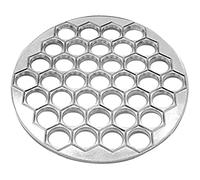 Molde ruso para hacer raviolis, 37 agujeros de aleación de aluminio, molde para hacer raviolis de cocina