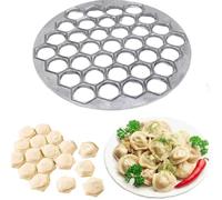 Molde ruso para hacer raviolis de 37 agujeros, para hacer albóndigas de carne pelmeni, cortador de albóndigas hecho a mano, utensilios de cocina y gadgets