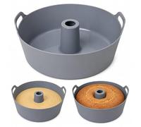 Molde Savarín Silicona 21 cm, Bizcocho Corona para Freidora de Aire y Horno