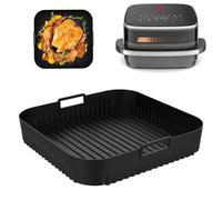 Molde Silicona Freidora de Aire para Moulinex Easy Fry XL Surface, Moldes Air Fryer Silicona para Tefal Easy Fry XL Surface, Bandeja Silicona Air Fryer Recipiente Air Fryer Accesorios