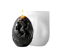 Molde Silicona Huevo Dragón Decoraciones Artesanales Dragón 3D con Resina y