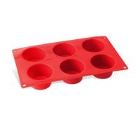 Dr. Oetker Bandeja Magdalenas 6 CAVIDADES FLEXXIBEL, Aluminio, 30 cm