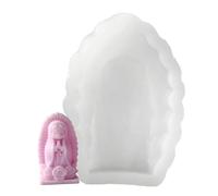 Molde Silicona Niña Orando | Molde De Hacer Una Estatua De Ángel | Moldes de silicona para hacer velas | Para Elaborar Jabón, Yeso, Fondant, Arcilla, Chocolate, Velas, Manualidades, DIY Y