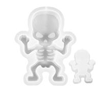 Molde, silicona, vela, Diseños, fantasma, calavera decorativa, acabado, yesos lisos | Material, silicona flexible con fácil liberación | Estructura para elaboración, velas