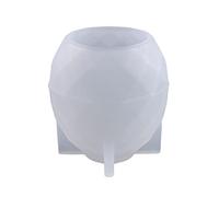 Molde único para pomos de cajón de gabinete, de cristal, decoración de oficinas en casa, moldes para manija de puerta de resina, molde de resina para tocador, cajón, cocina, baño