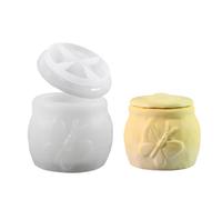 Molde Versátil De Frasco De Mariposa Silicona Molde Silicona Fácil Demold Para Frascos En Forma Mariposa Y Frasco Creación Artística
