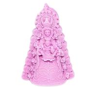 Molde Virgen del Rocío de Silicona para Jabones | Figura de 5,8x8,2x3,2 cm | Resistentente y Flexible | Fácil de Usar | Crea Jabones Espectaculares