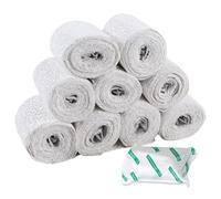 Molde Yeso para Vientre Embarazada 7,5 x 270 cm, Kit 10 Piezas, Blanco, Secado Rápido Y Suave con Piel, Ideal para Embarazo, Manualidades Y Escultura, Empaquetado Individualmente