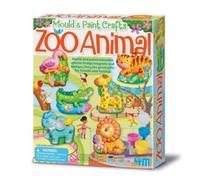 Moldea y pinta animales del zoo