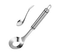 Moldeador de albóndigas utensilio manual antiadherente con agujero | 2 Cucharas en Acero Inoxidable para Bolas de Verduras para preparar comidas con ternera, pollo y cerdo