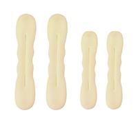 Moldeador de anillos de moño: forma de espuma liviane con diseño envolvente clásico, ayuda de estilo de rollo rápido y para mejorar el volumen, compañero portátil para eventos de ensayos de fie