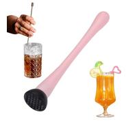 Moldeador de cócteles - Mezcla de bebidas sin esfuerzo, triturador de bebidas de frutas de 26 x 4 cm, implementos de trituración de bebidas de cocina, mezcladores de alcohol gruesos fabricados con