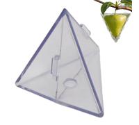 Moldeador De Frutas Para Cultivar Molde Transparente Triangular Y Cúbico