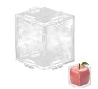 Moldeador De Frutas Para Cultivar,Molde Transparente Triangular Y Cúbico - Moldes Reutilizables Para Cultivar Frutas,Para Pepino, Tomate, Calabaza, Sandía Y El Crecimiento De Plantas Del Jard