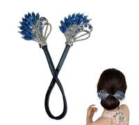 Moldeador de moño de pelo de aleación, elegante rizador de pelo para mujer, con alas de ángel, ideal para principiantes, para el día de San Valentín, día de la madre