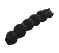 Moldeador de moño para cabello negro: herramienta el reutilizable, diseño ergonómico compacto, fácil y seguro, accesorio multiusos versátil | Producto peinar con uso maquillaje ceremonias, banque
