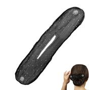 Moldeador de moño para el cabello | Formador francés para cabello largo, accesorio de peinado brillante para esposas, madres, niñas, profesionales profesionales, mujeres amantes de la belleza y