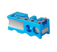 Moldeador de punta de taco de billar de aleación de aluminio 16 en 1, reparador portátil de punta de taco de billar, accesorios moldeadores de tacos de billar para reemplazo y dar forma a las puntas