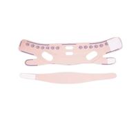 Moldeador Facial Mascarilla reductora de papada con forma V for esculpir el rostro y dormir, correa adelgazante facial for mujeres(Pink 5)