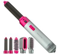 Moldeador Multifunción ProfiCare PC-HAS 3132 1000W 3 Temperaturas 5 Accesorios Gris Rosa